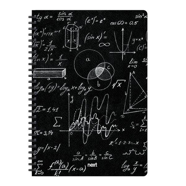 Spiral Notebook Trends Mathematics 21x29cm. 3θεμ. 105φ.