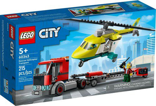 60343 LEGO® Rescue Helicopter Transport