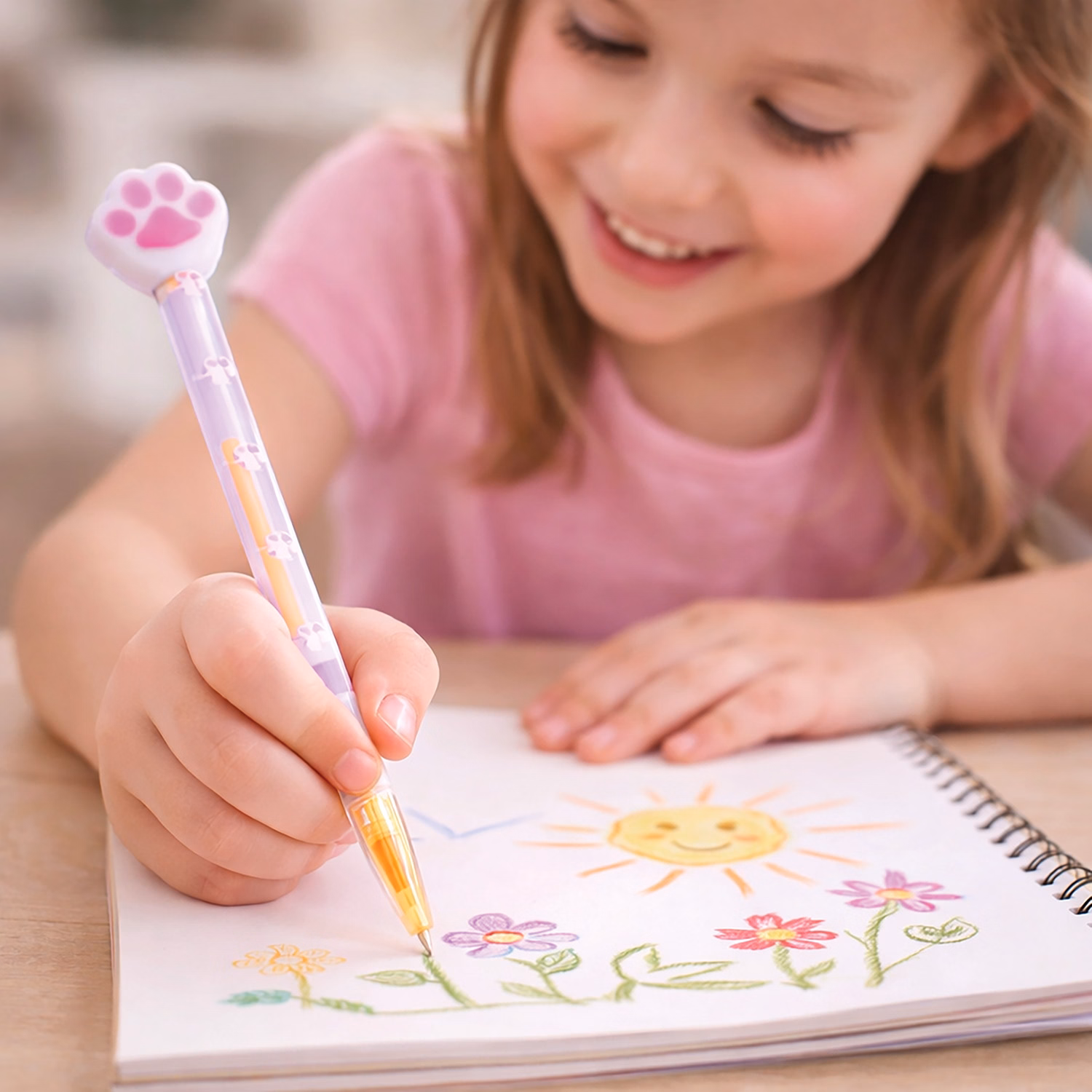 pen and child pen and child